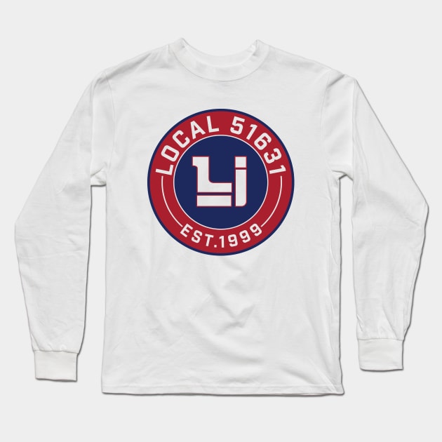 LOCAL 51631 BIG BLUE Long Sleeve T-Shirt by LOCAL51631